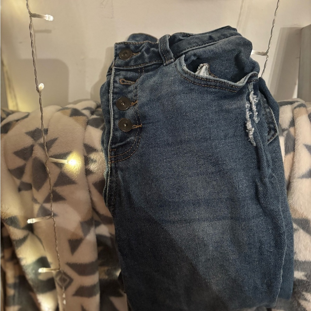 NO BO Women's Blue Denim Jeans